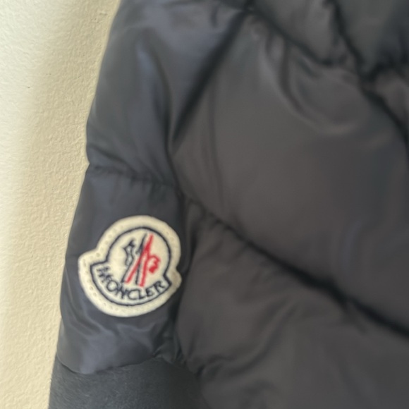 Moncler kids puffer fleece long sweater - Picture 4 of 7